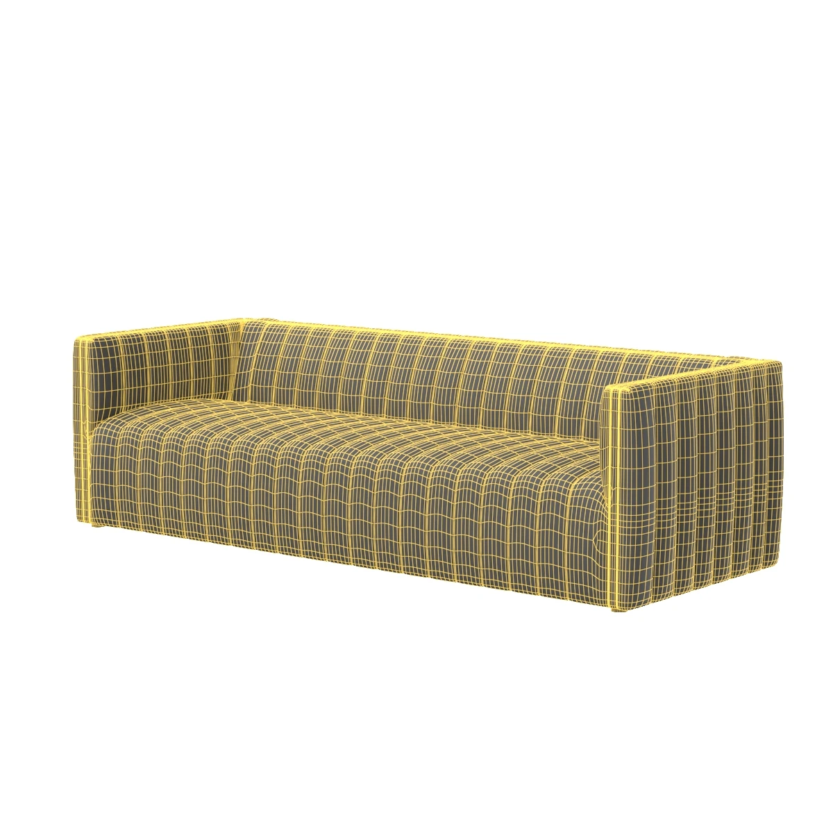 Four Hands Sofa Collection 01 3D Model_08